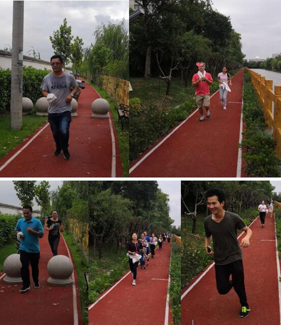 看這一個(gè)個(gè)可愛的同事們，跑的多輕盈！